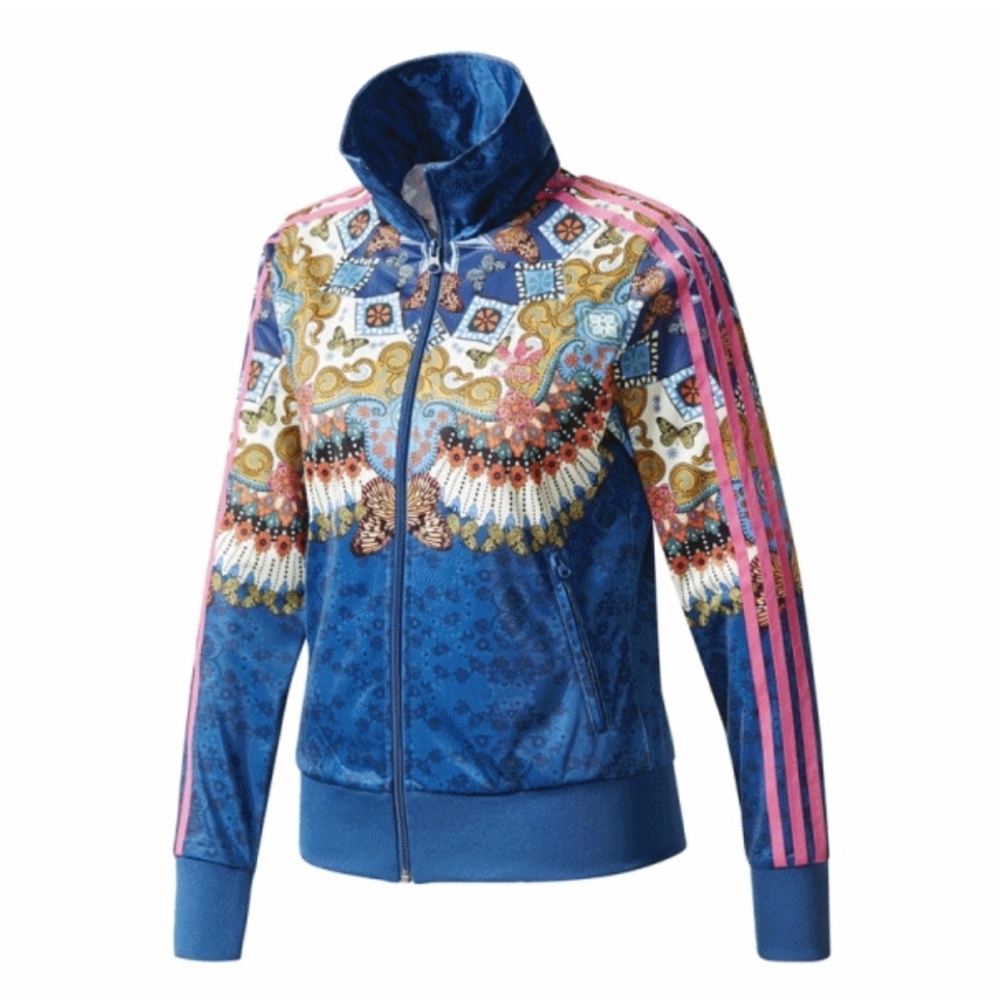 Adidas Originals X Farmrio Borbomix Butterfly Mosiac Pattern Tracksuit - Picture 5 of 7
